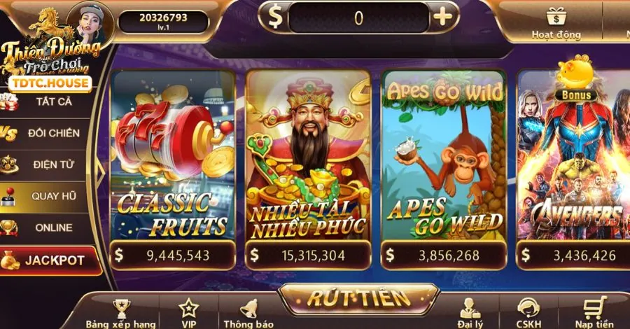 Slot game nổ hũ và jackpot lớn tại King79 1